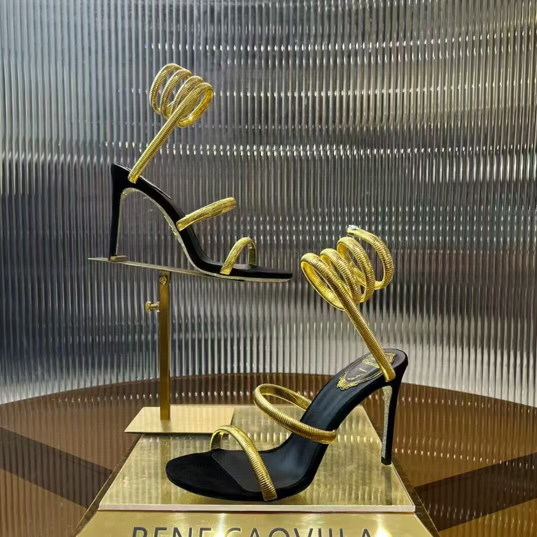 UA RENÉ CAOVILLA Cleo Pumps Sandals 95mm