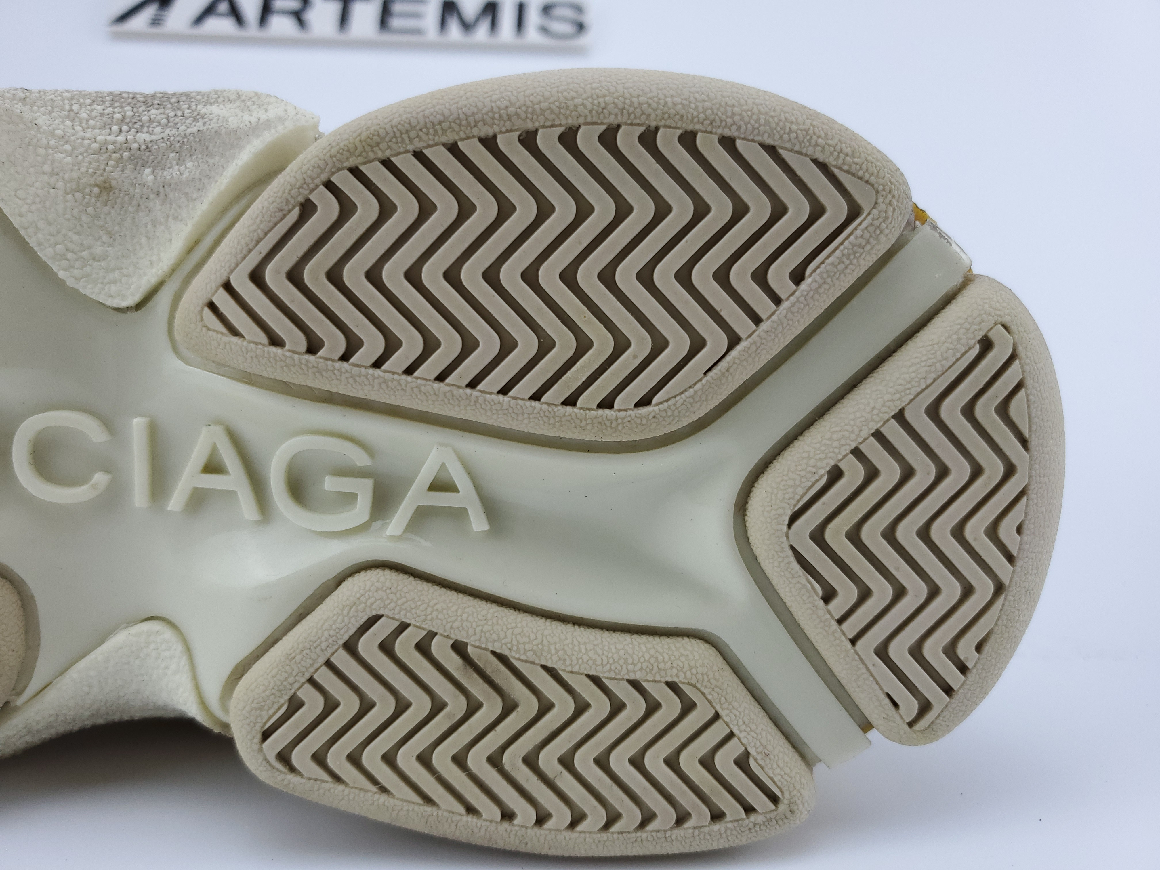 Balenciga Triple S Grey Red Blue (2018 Reissue)