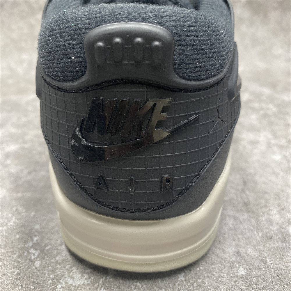 UA Jordan 4 RM Black Light Bone