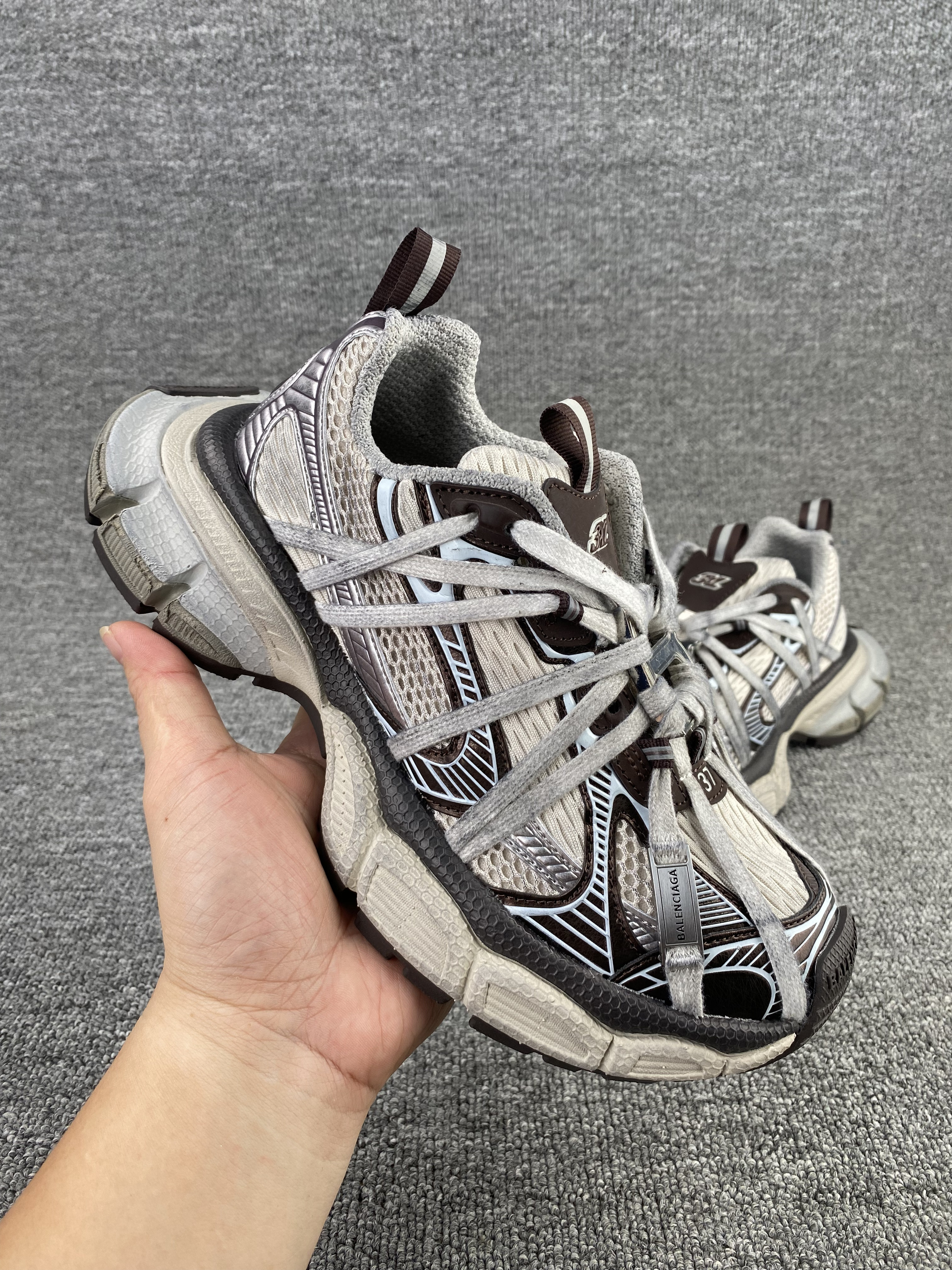 UA Balenciga 3XL Sneaker (run one size large)