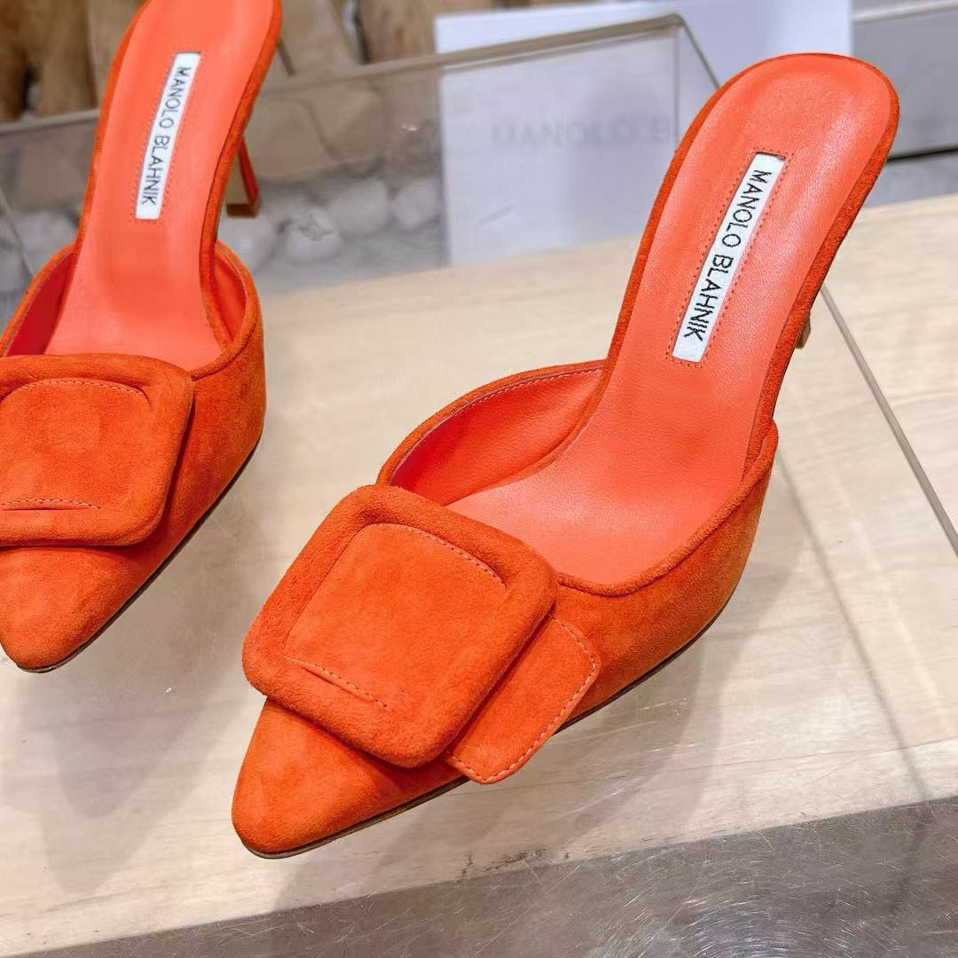 ua man010 B1ahn*k mules 7.5cm