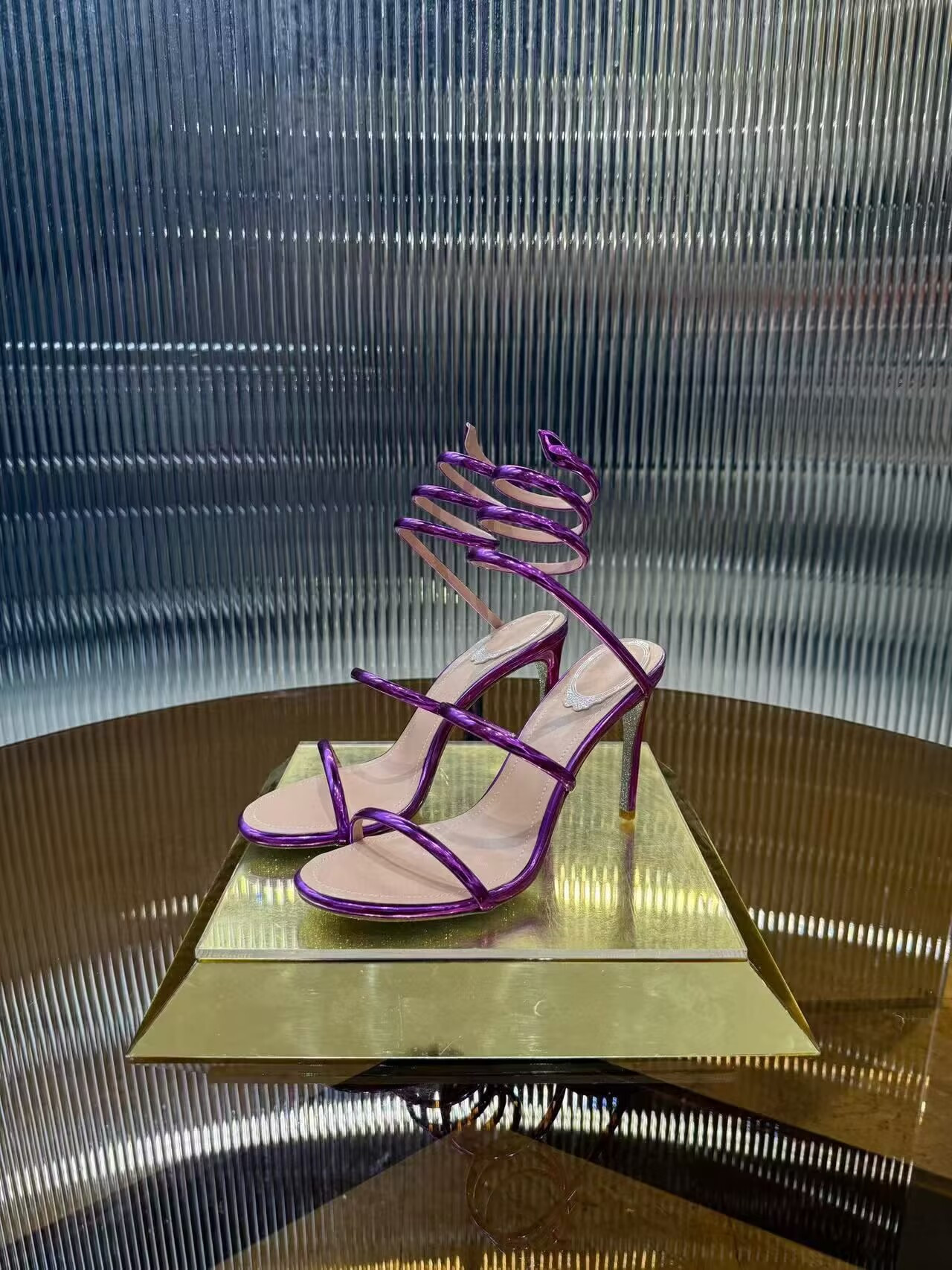 UA RENÉ CAOVILLA Cleo Pumps Sandals 95mm