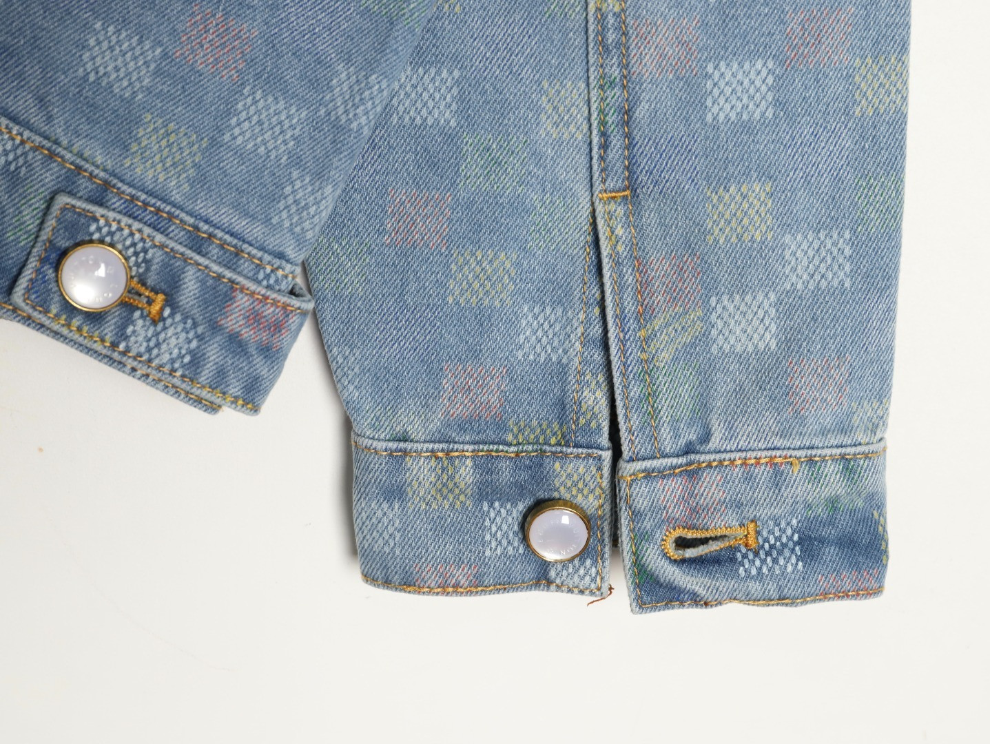 l0*is V*t0n 25fw denim jacket suit