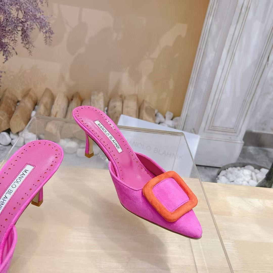 ua man010 B1ahn*k mules 7.5cm