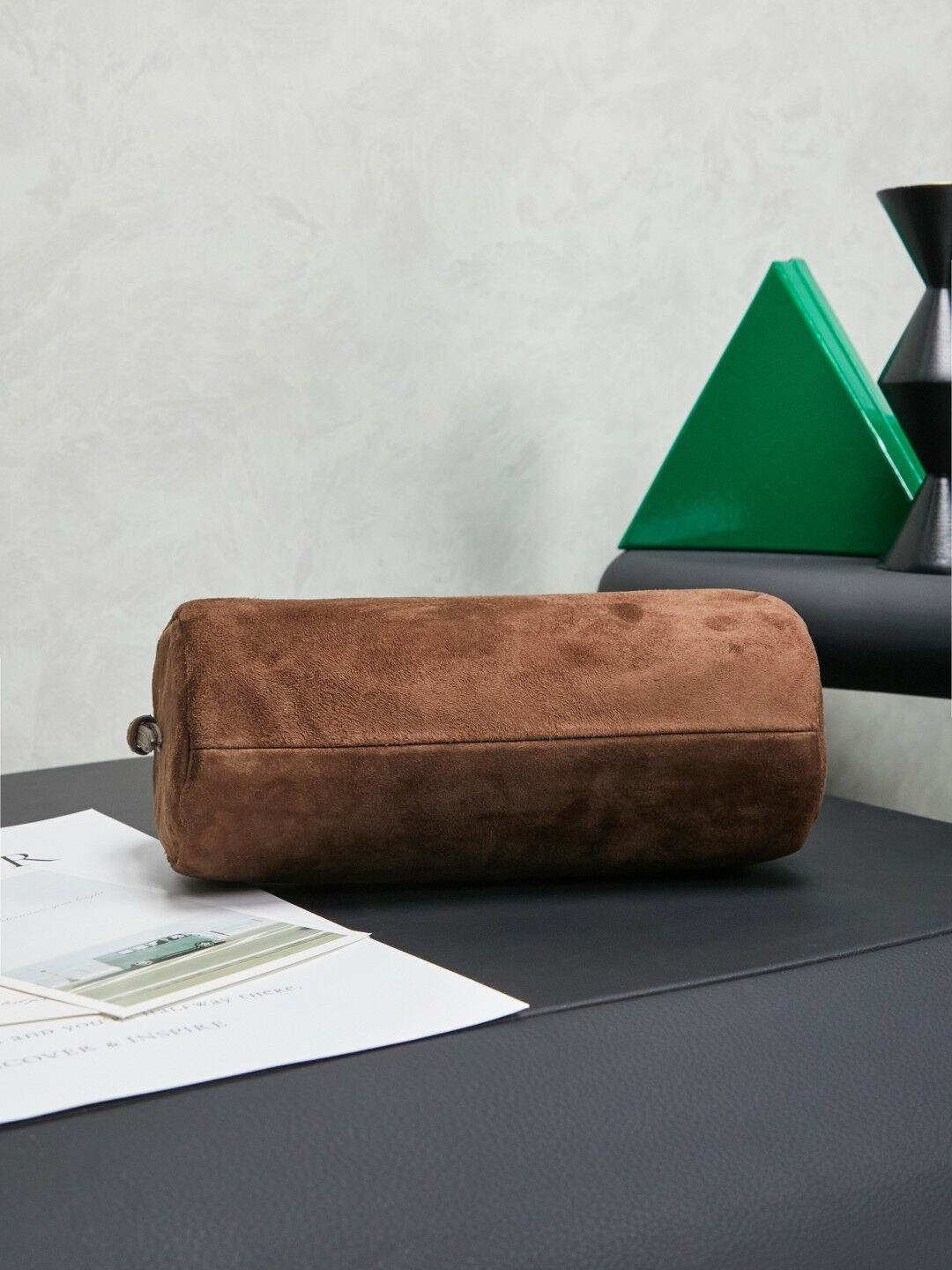 Miu Miu Suede pouch 22x9x9cm