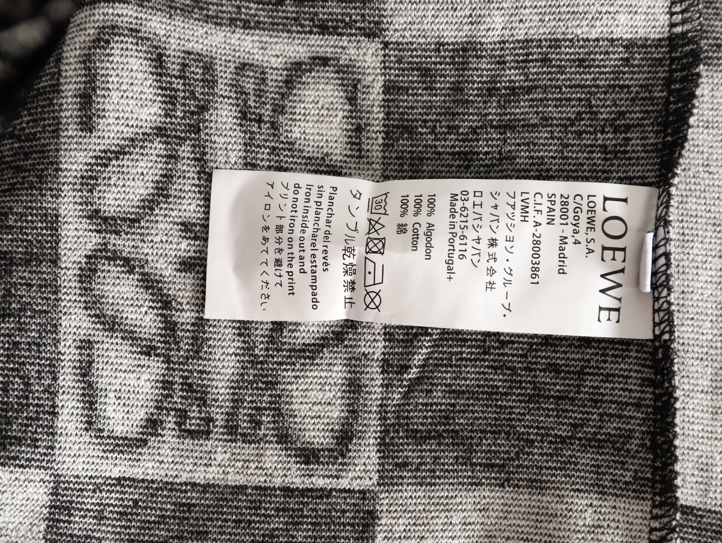 L0ew* 25ss short-sleeved t-shirt