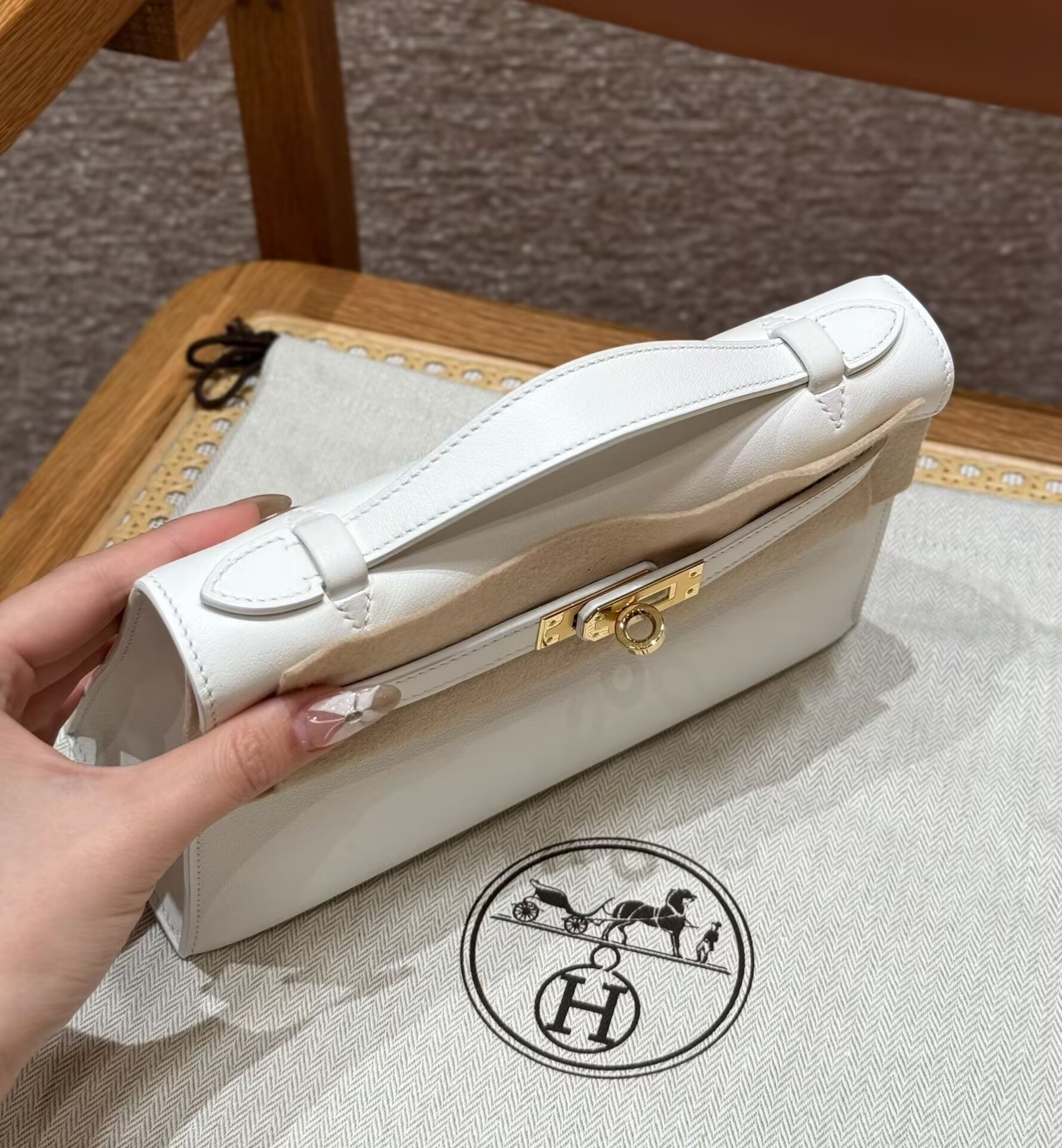 H**me5 kelly mini swift 22 22×7×13cm(customized 15-20 days production time)