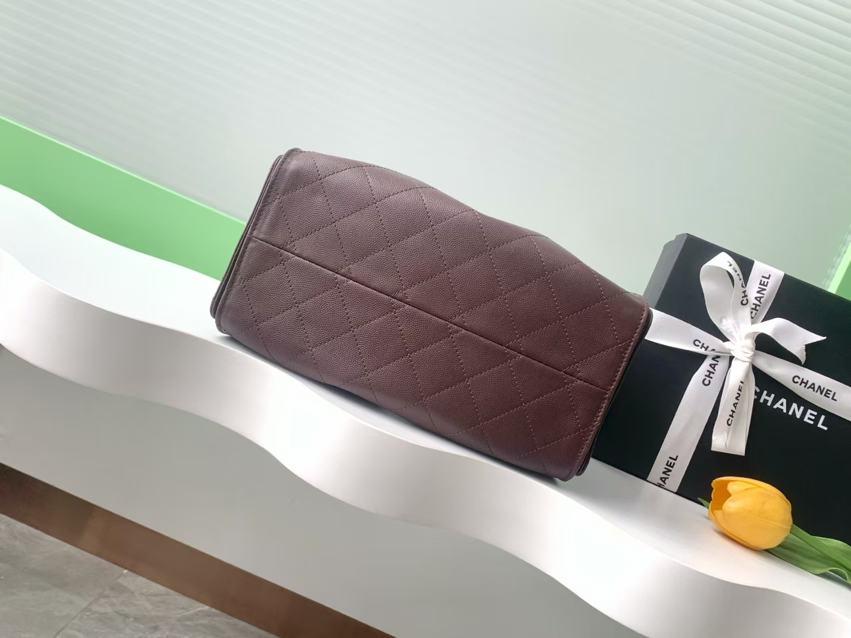 Ch*el 25c bucket bag 26x30x14cm