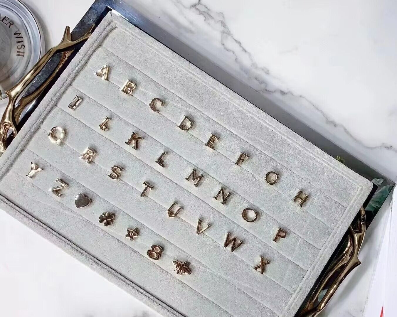 small lady D*or my abcD*or bag red 8 x 6.5 x 3 inches