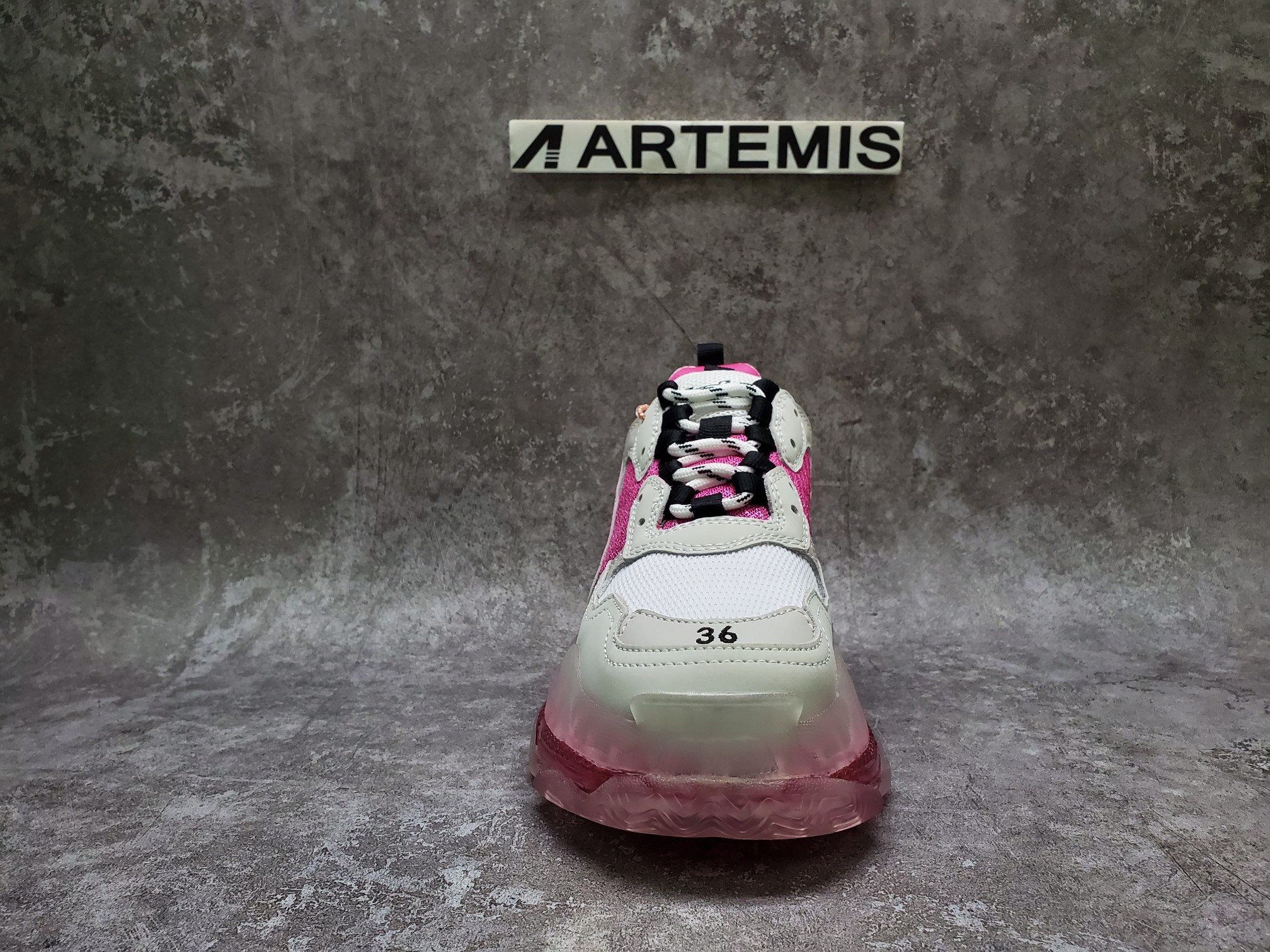 Balenciga Triple S White Pink