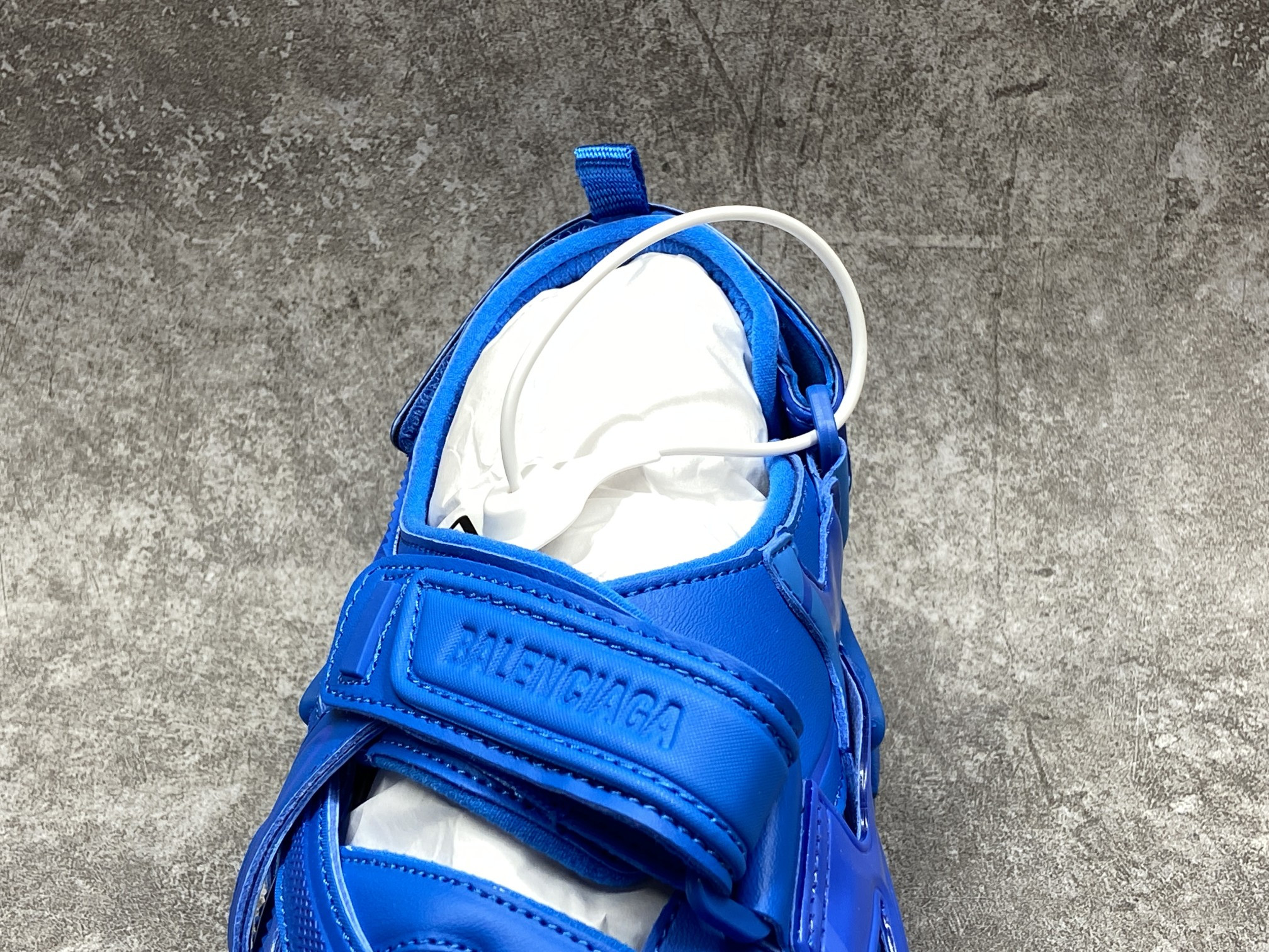 Balenciga Track Sandal Blue