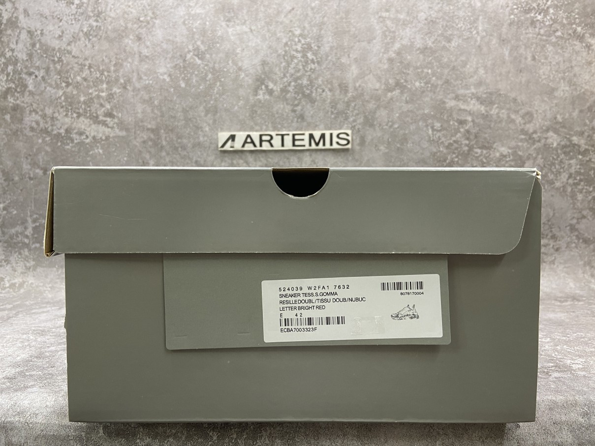 Balenciga Triple S Allover Logo Red