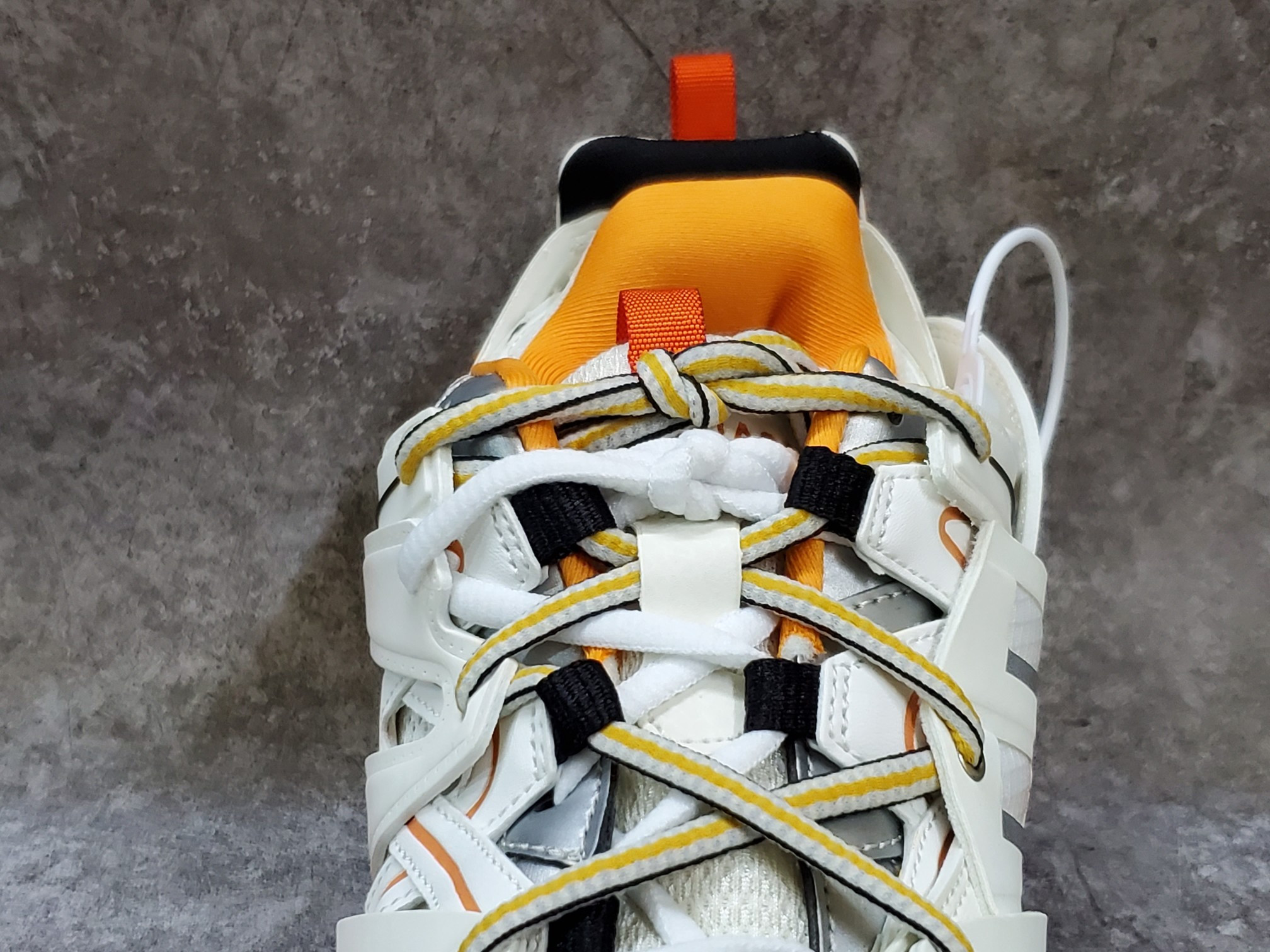 Balenciga Led Track White Orange