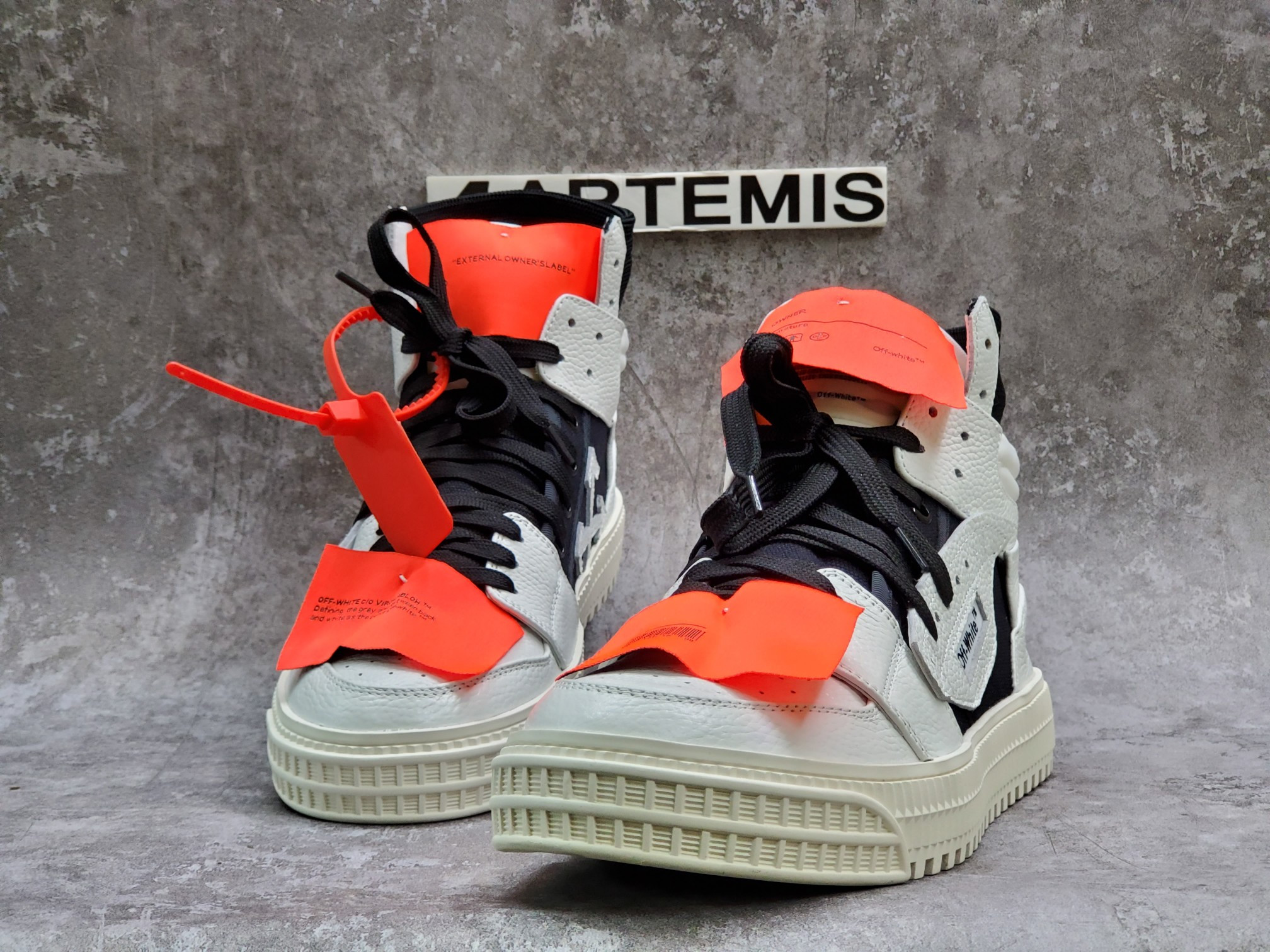 OFF-WHITE Off-Court 3.0 High Black White