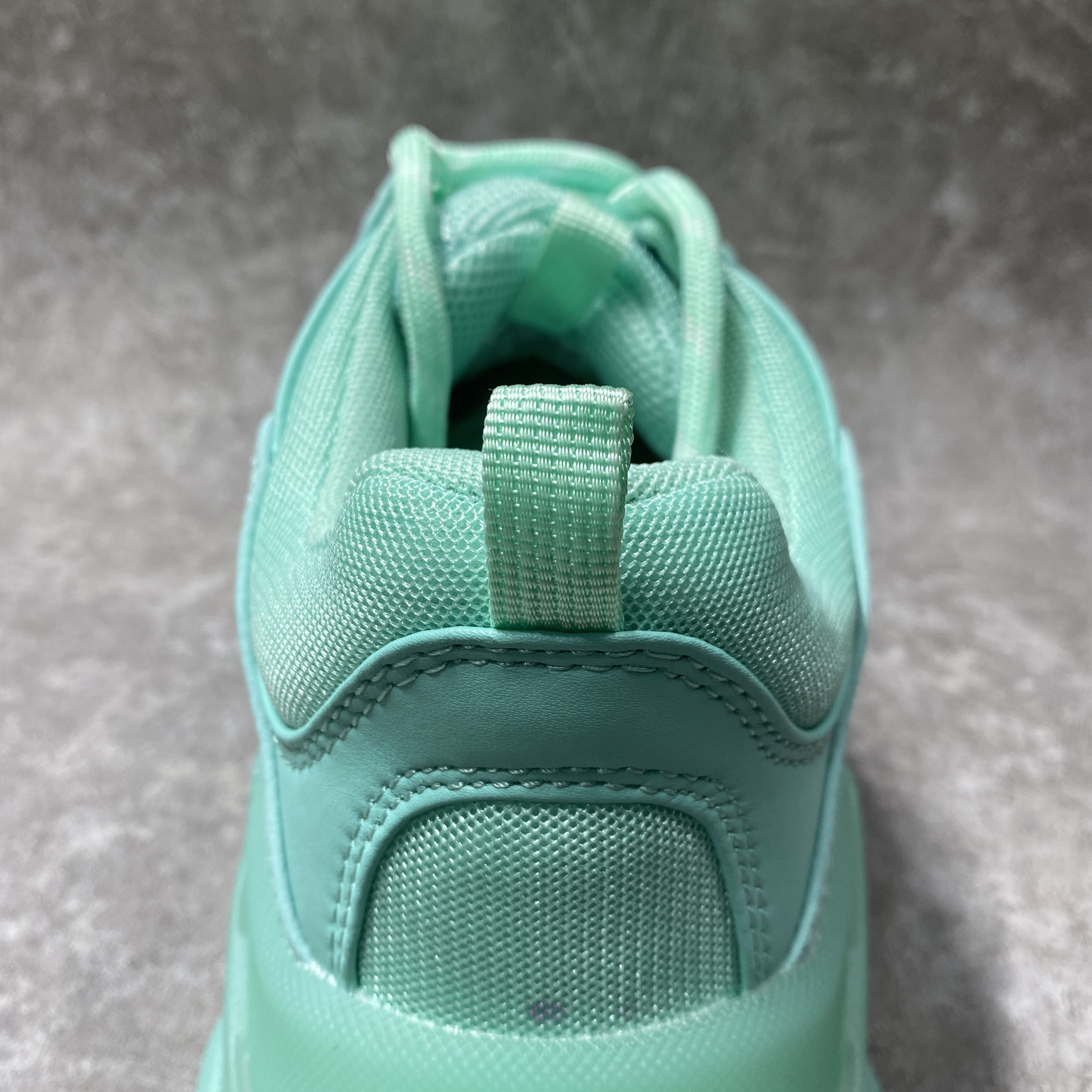 Balenciga Triple S Clear Sole Green