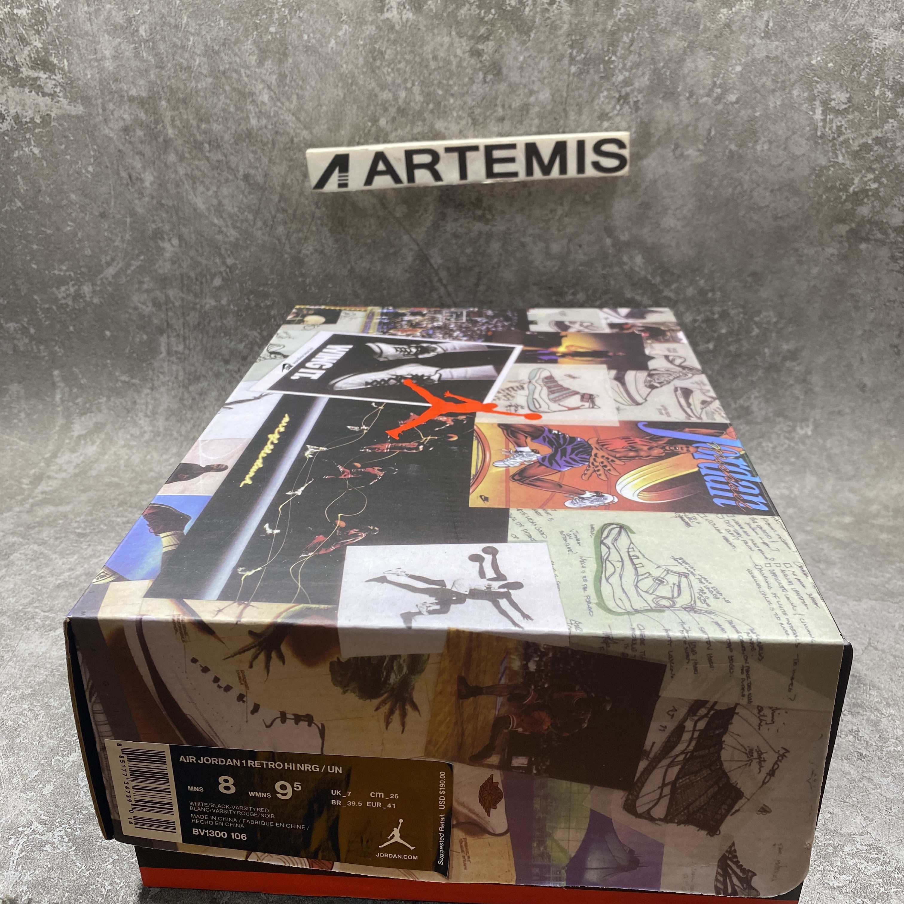 Air Jordan 1 Retro High Union Los Angeles Black Toe