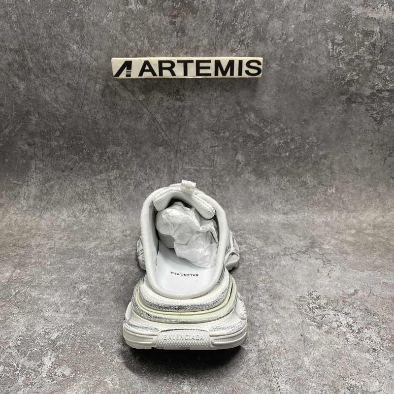 Balenciga 3XL Mule Sneakers in White