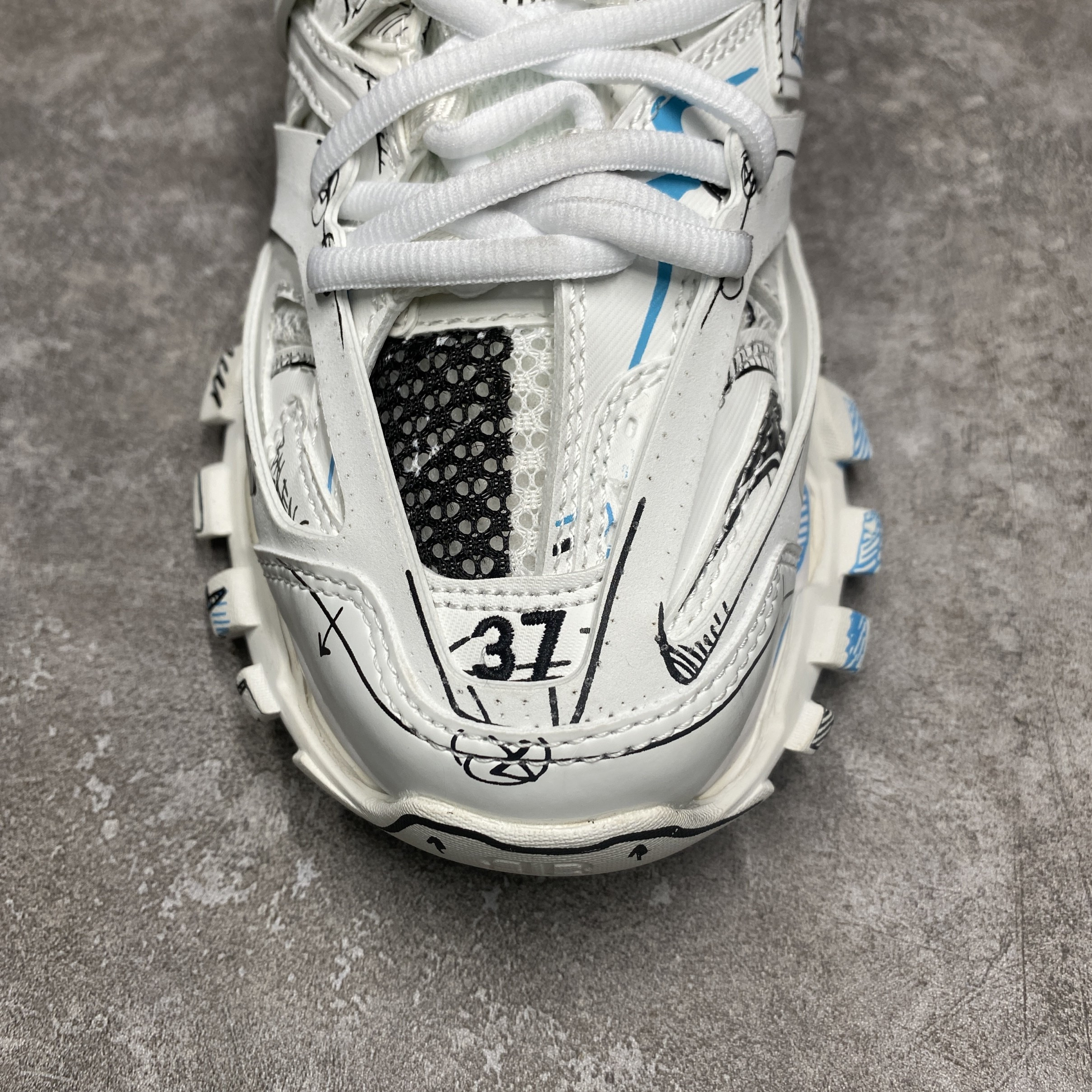 Balenciga Track Sneaker in Multicolor