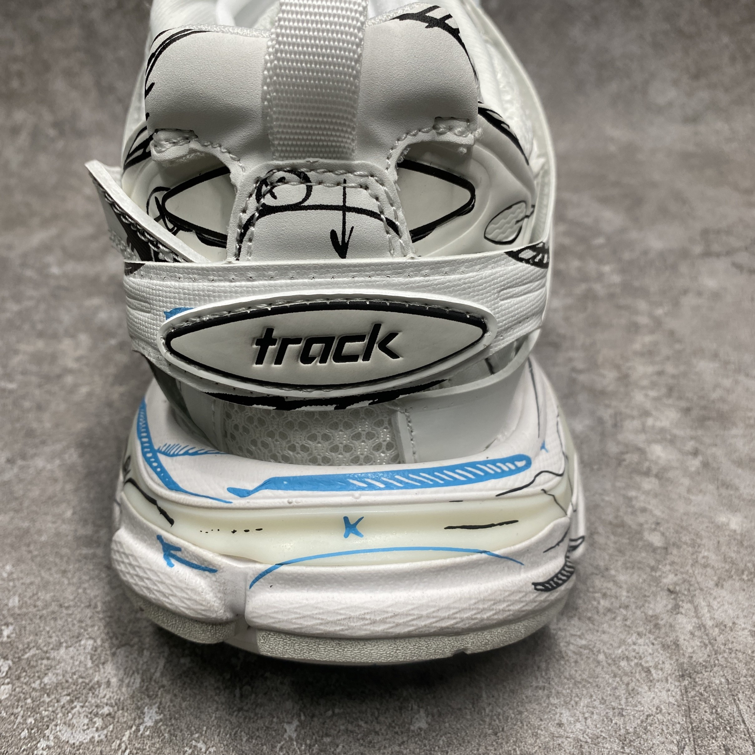 Balenciga Track Sneaker in Multicolor