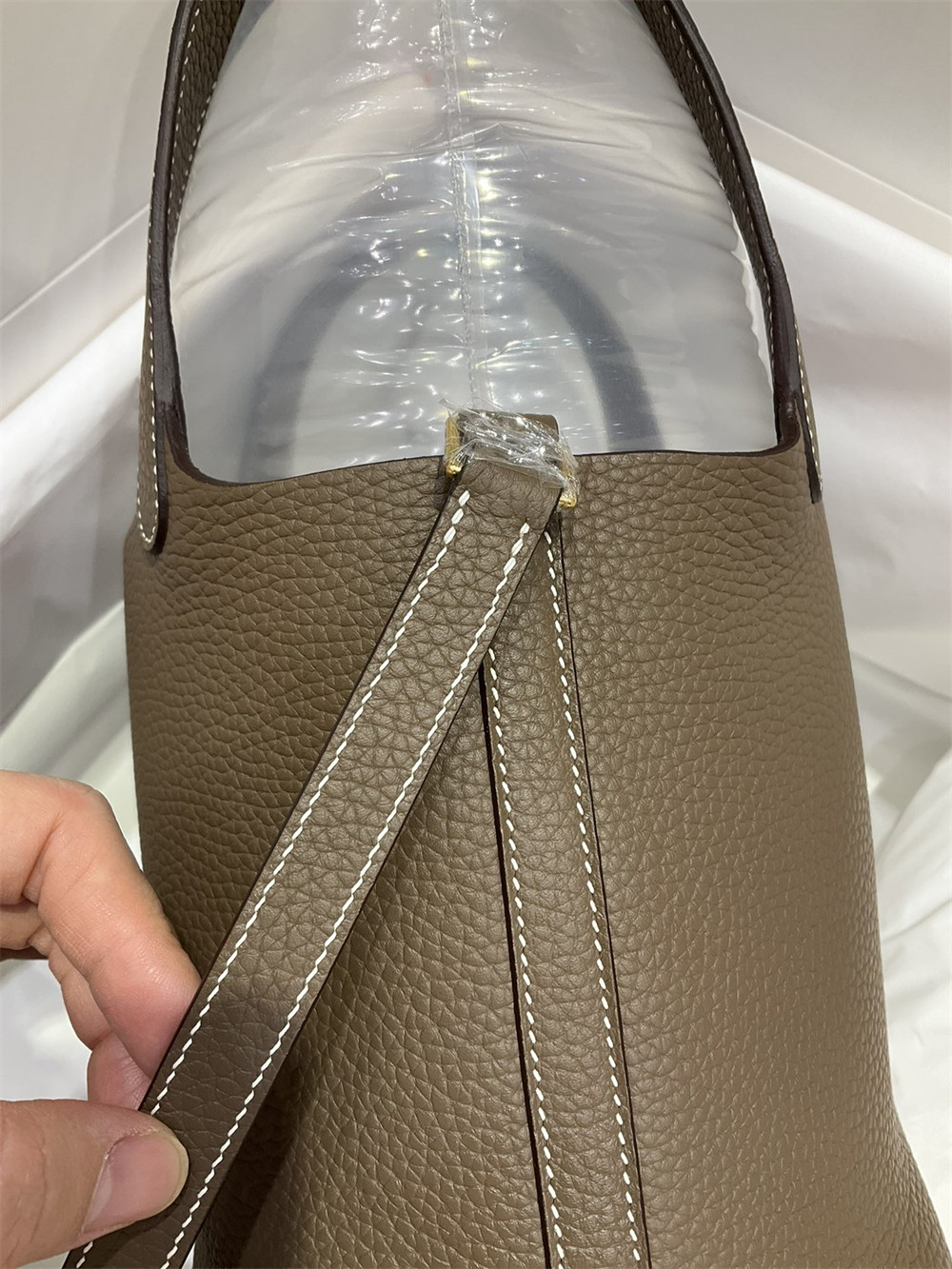 H**me5 picotin 18cm elephant gray without original box