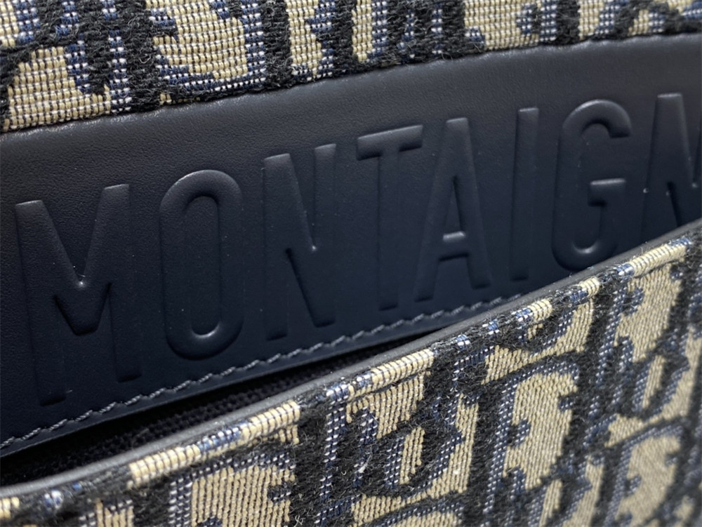 small 30 montaigne avenue bag blue D*or oblique jacquard