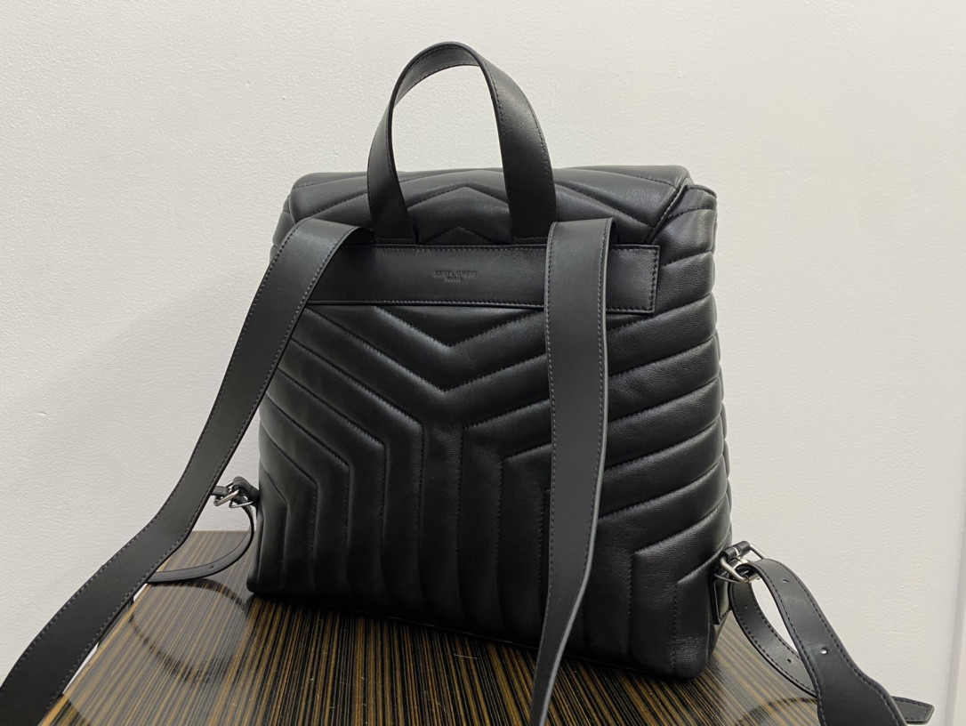 Y*L loulou backpack black 33x26x13cm