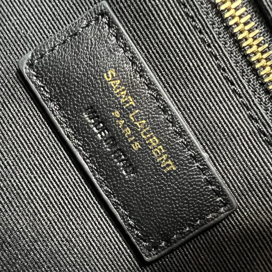 Y*L niki medium shopping in suede barley green 12.9 x 10.6 x 4.5 inches