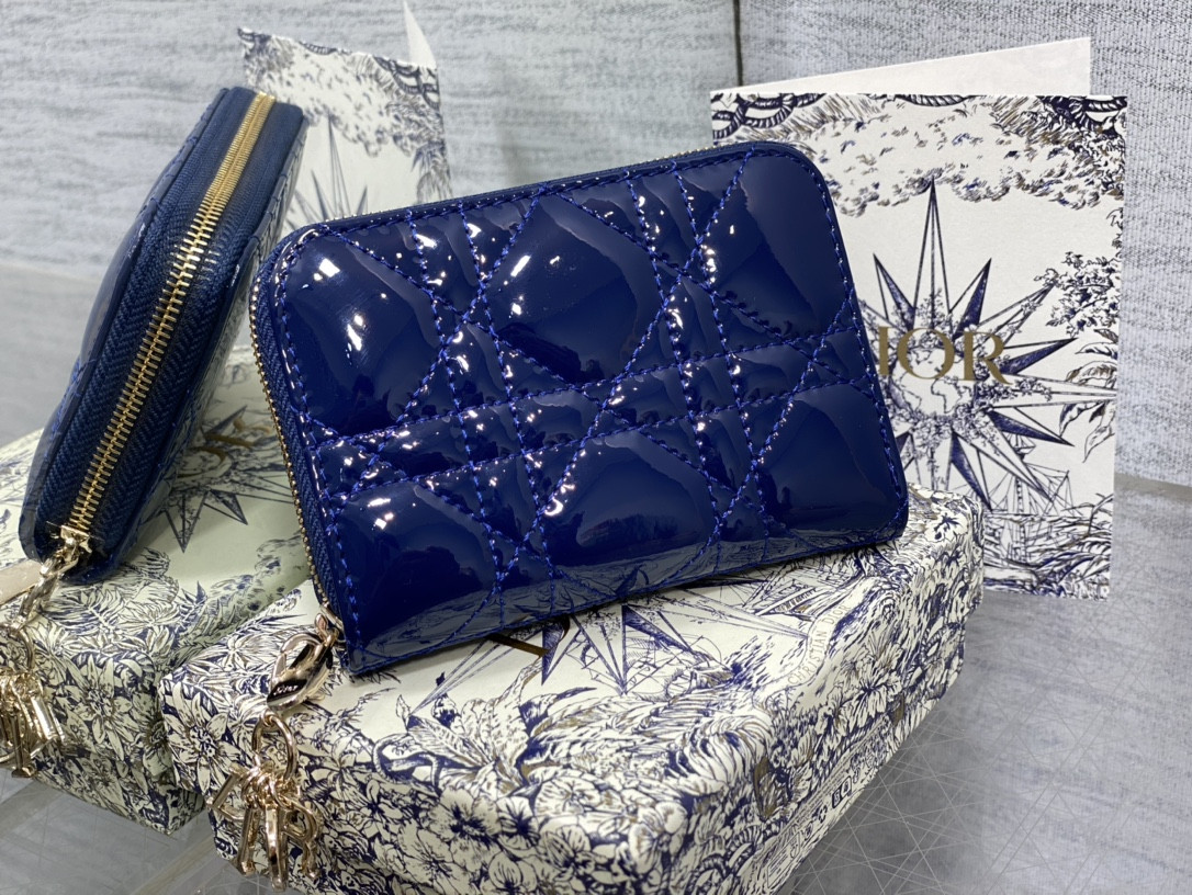 lady D*or voyageur small coin purse card holder