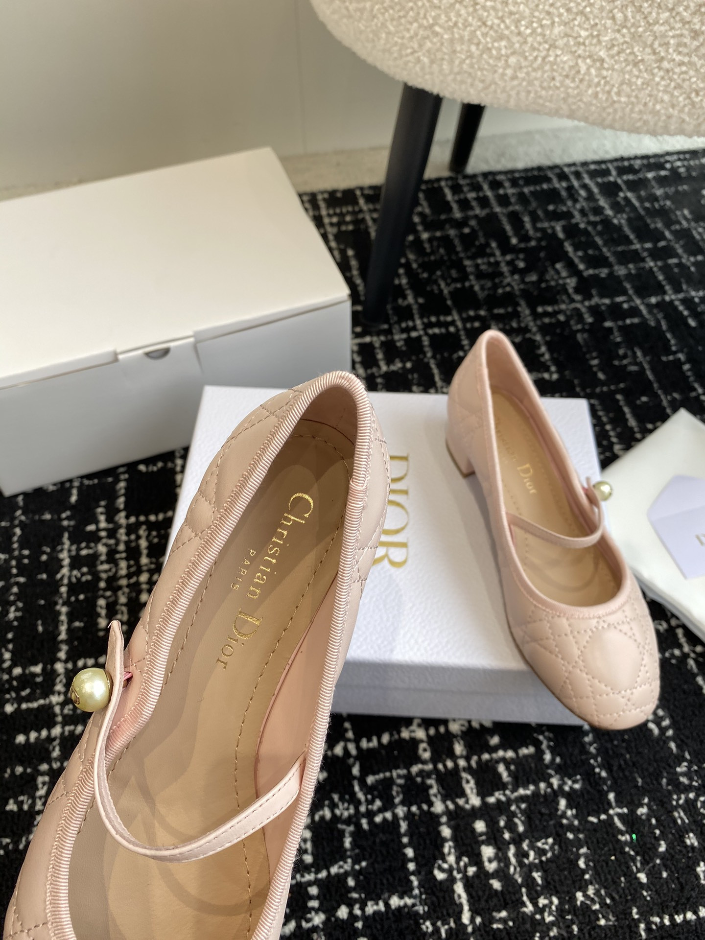 ua D*or ballet pump rose