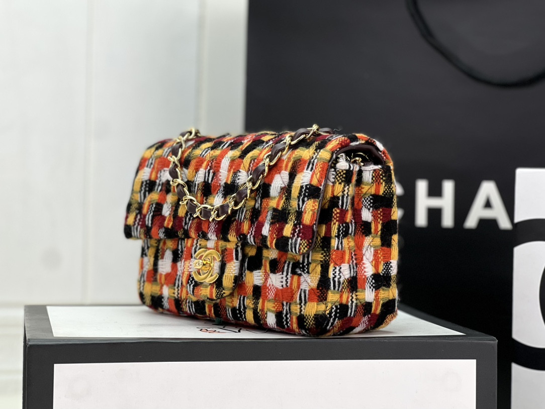 Ch*el classic flap bag 20cm