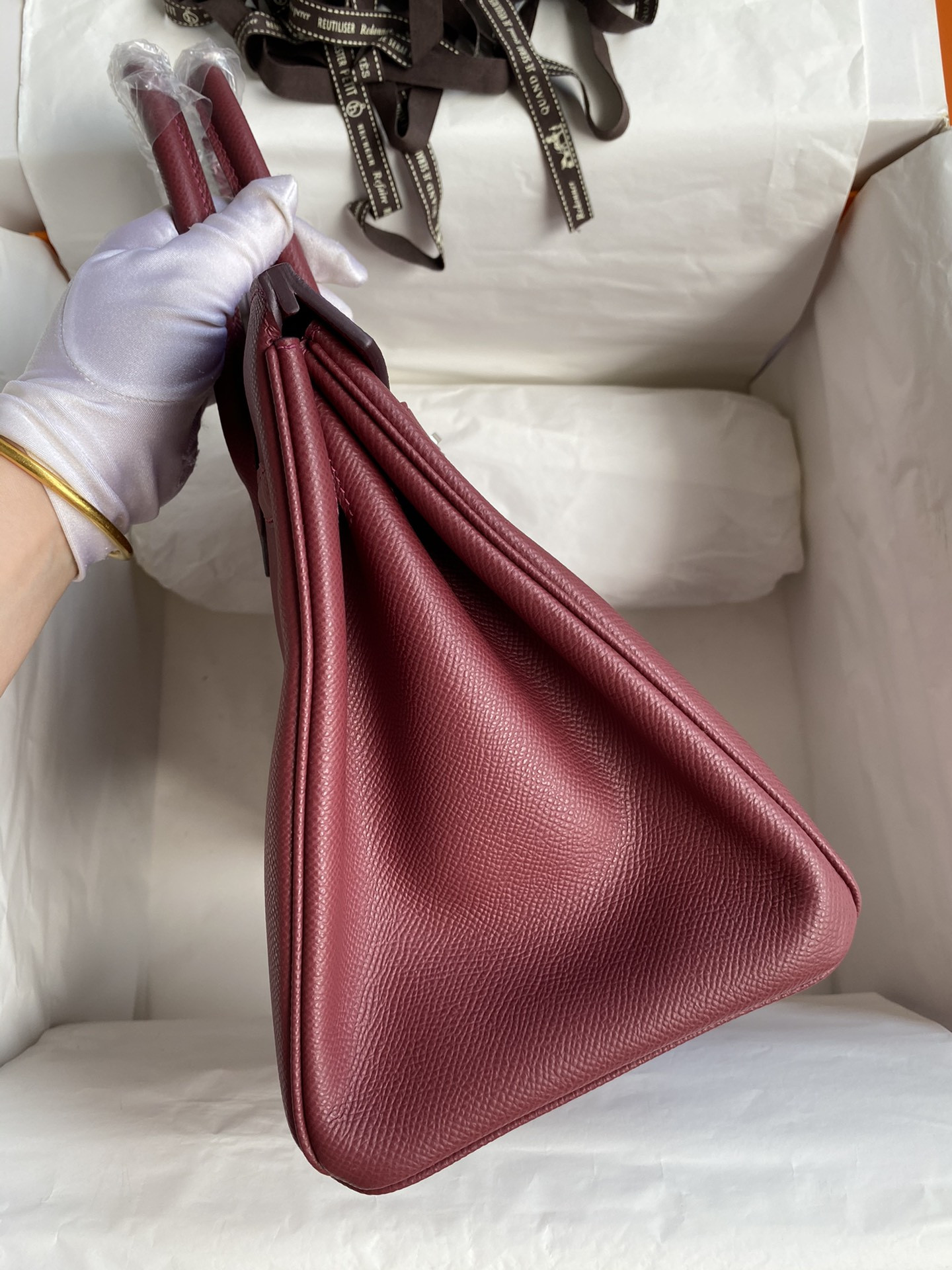 HERMÈS BIRKIN Silver 25 30 35