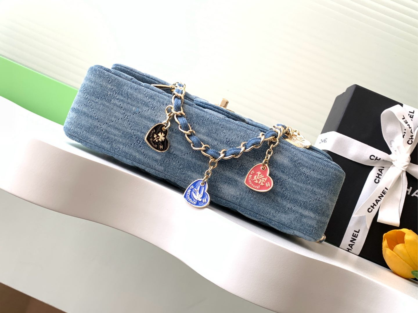 Ch*el mini cf vintage 25cm