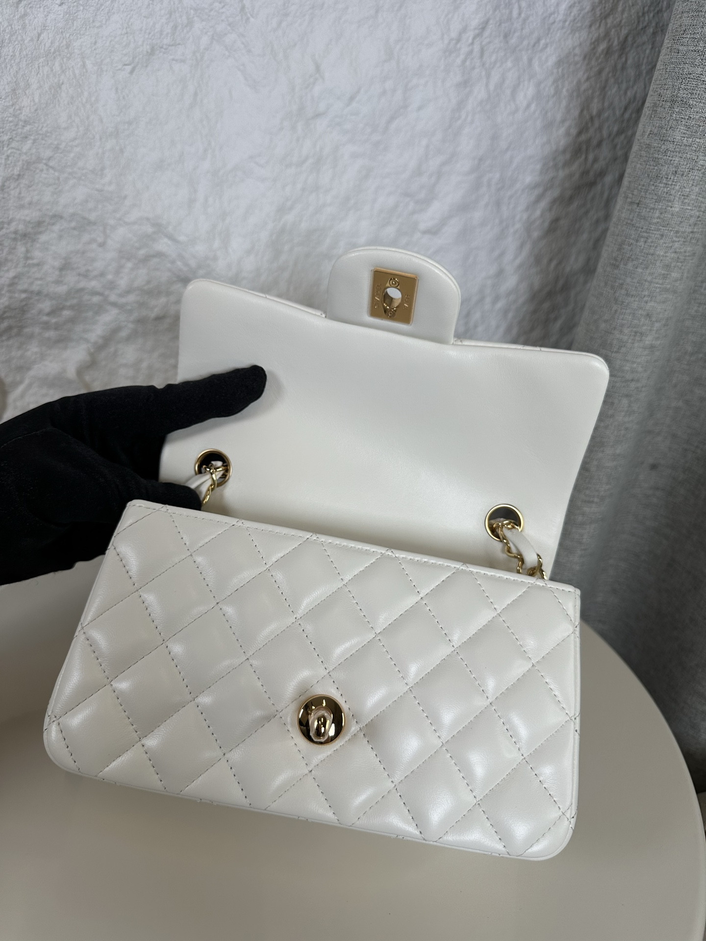 Ch*el mini flap bag 20x12x6cm